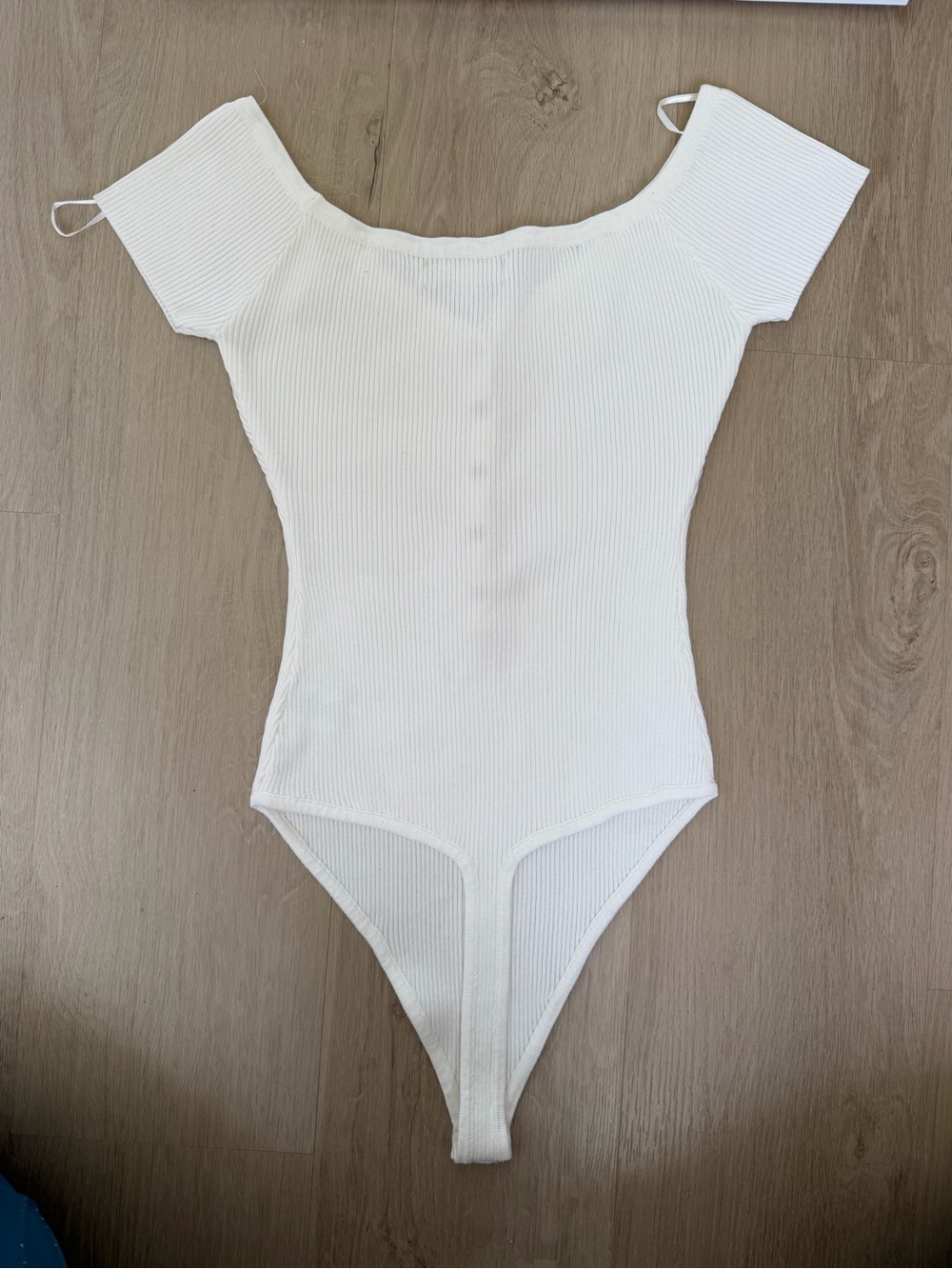 Women’s White Bodysuit Size M - Picture 2 of 4
